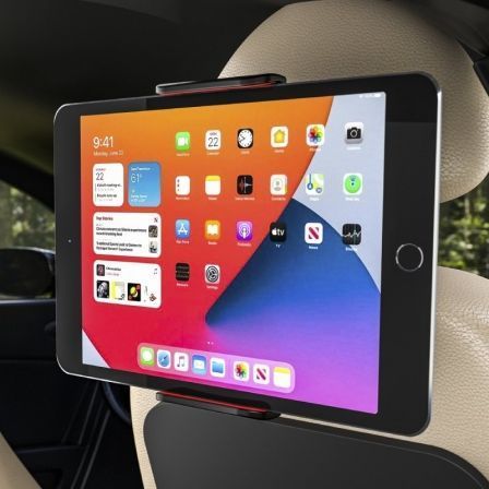 Soporte de Coche para Smartphone/Tablet Aisens MSC1P-105/ Negro y Rojo Soporte de Coche para Smartphone/Tablet Aisens MSC1P-105/ Negro y Rojo