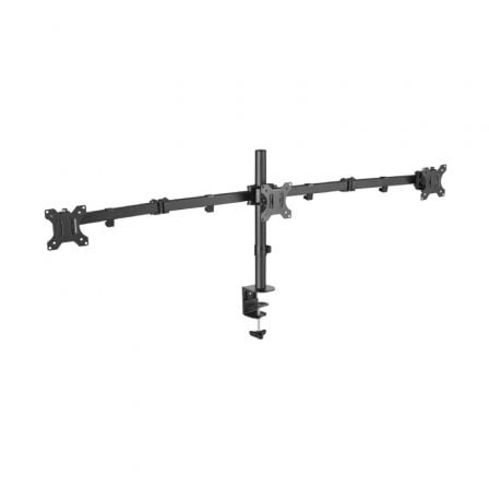 Soporte para 3 Monitores Aisens DT27TSR-061/ hasta 7kg Soporte para 3 Monitores Aisens DT27TSR-061/ hasta 7kg