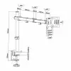 Soporte para Monitor Aisens DT32TSR-039/ hasta 8kg Soporte para Monitor Aisens DT32TSR-039/ hasta 8kg