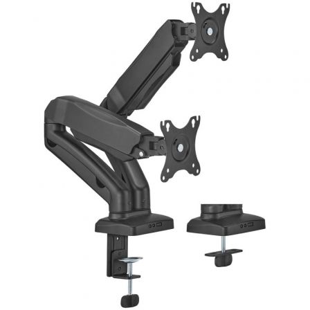 Soporte para 2 Monitores o TV Aisens DT32TSR-221/ hasta 9kg Soporte para 2 Monitores o TV Aisens DT32TSR-221/ hasta 9kg