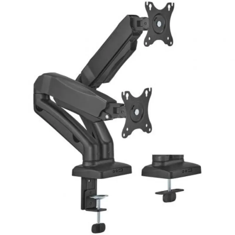 Soporte para 2 Monitores o TV Aisens DT32TSR-221/ hasta 9kg Soporte para 2 Monitores o TV Aisens DT32TSR-221/ hasta 9kg