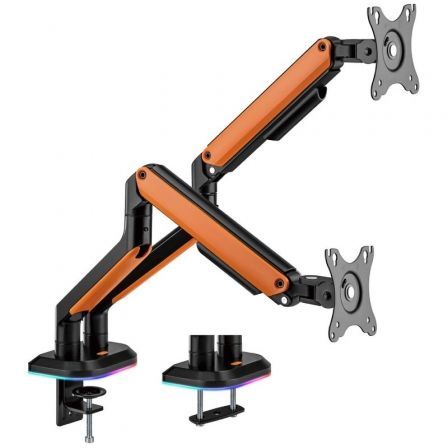 Soporte Gaming para 2 Monitores y TV Aisens DT32TSR-251/ hasta 9kg Soporte Gaming para 2 Monitores y TV Aisens DT32TSR-251/ hasta 9kg