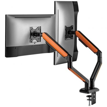 Soporte Gaming para 2 Monitores y TV Aisens DT32TSR-251/ hasta 9kg Soporte Gaming para 2 Monitores y TV Aisens DT32TSR-251/ hasta 9kg