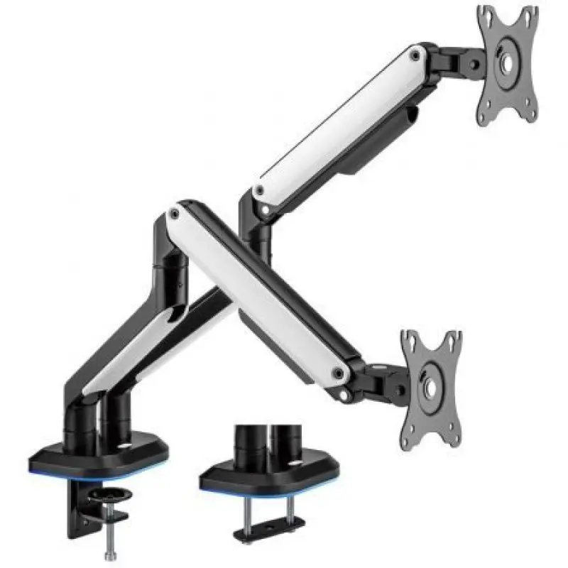 Soporte Gaming para 2 Monitores Aisens DT32TSR-297/ hasta 9kg Soporte Gaming para 2 Monitores Aisens DT32TSR-297/ hasta 9kg
