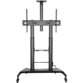 Soporte de Suelo Inclinable con Ruedas y Manivela Aisens FT100TE-123 para TV 60-100'/ hasta 100kg Soporte de Suelo Inclinable con Ruedas y Manivela Aisens FT100TE-123 para TV 60-100'/ hasta 100kg