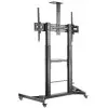 Soporte de Suelo Inclinable con Ruedas y Manivela Aisens FT100TE-171 para TV 60-100'/ hasta 100kg Soporte de Suelo Inclinable con Ruedas y Manivela Aisens FT100TE-171 para TV 60-100'/ hasta 100kg
