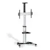 Soporte de Suelo Inclinable con Ruedas Aisens FT70TRE-037 para TV 37-70'/ hasta 50kg