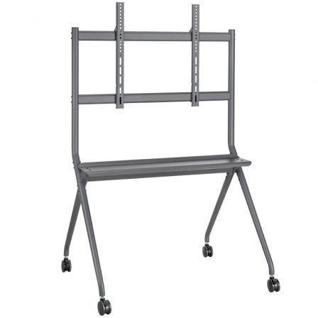 Soporte de Suelo con Ruedas Aisens FT86FE-143 para TV o Pantalla Interactiva 50'-86'/ hasta 120kg Soporte de Suelo con Ruedas Aisens FT86FE-143 para TV o Pantalla Interactiva 50'-86'/ hasta 120kg