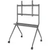 Soporte de Suelo con Ruedas Aisens FT86FE-143 para TV o Pantalla Interactiva 50'-86'/ hasta 120kg