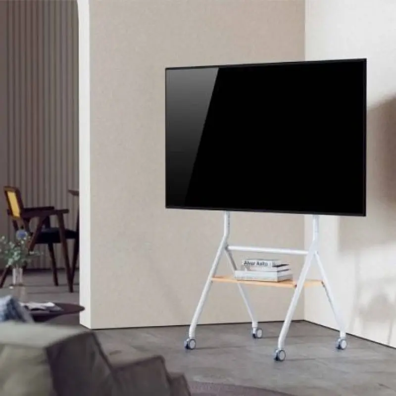 Soporte de Suelo con Ruedas Aisens FT86FE-331 para TV de 37-86'/ hasta 50kg Soporte de Suelo con Ruedas Aisens FT86FE-331 para TV de 37-86'/ hasta 50kg
