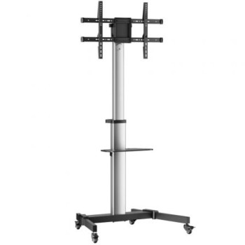 Soporte de Suelo Inclinable con Ruedas Aisens FT86TRE-197 para TV 37-86'/ hasta 50kg Soporte de Suelo Inclinable con Ruedas Aisens FT86TRE-197 para TV 37-86'/ hasta 50kg