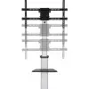 Soporte de Suelo Inclinable con Ruedas Aisens FT86TRE-197 para TV 37-86'/ hasta 50kg Soporte de Suelo Inclinable con Ruedas Aisens FT86TRE-197 para TV 37-86'/ hasta 50kg