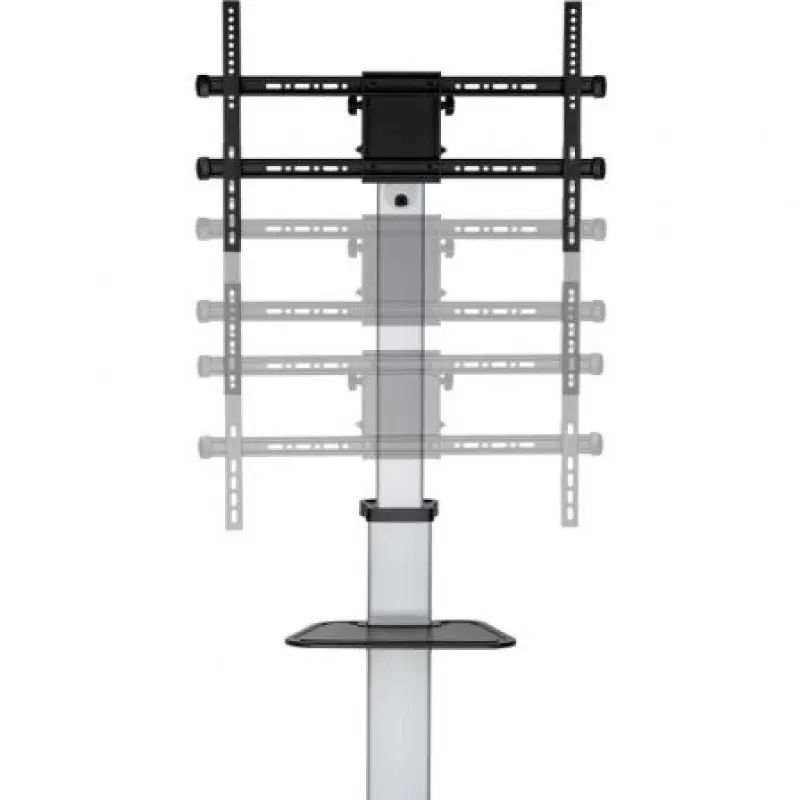 Soporte de Suelo Inclinable con Ruedas Aisens FT86TRE-197 para TV 37-86'/ hasta 50kg Soporte de Suelo Inclinable con Ruedas Aisens FT86TRE-197 para TV 37-86'/ hasta 50kg