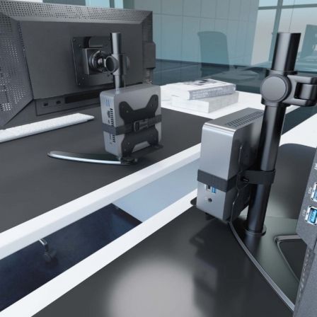 Soporte Sobremesa para miniPC Aisens MPC05-205 Soporte Sobremesa para miniPC Aisens MPC05-205