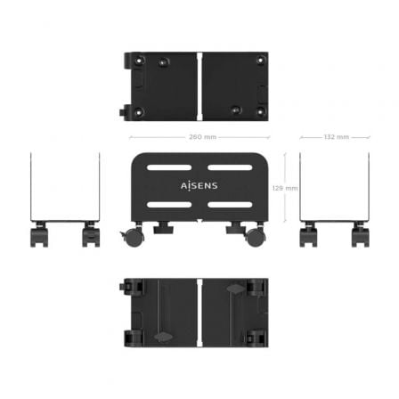 Soporte para PC Aisens MPC06-207 para PC/ hasta 10kg Soporte para PC Aisens MPC06-207 para PC/ hasta 10kg