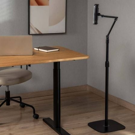 Soporte de Suelo Giratorio/ Inclinable/ Nivelable/ Rotable Aisens MSF3P-301 para Tablet 4.7-12.9' Soporte de Suelo Giratorio/ Inclinable/ Nivelable/ Rotable Aisens MSF3P-301 para Tablet 4.7-12.9'