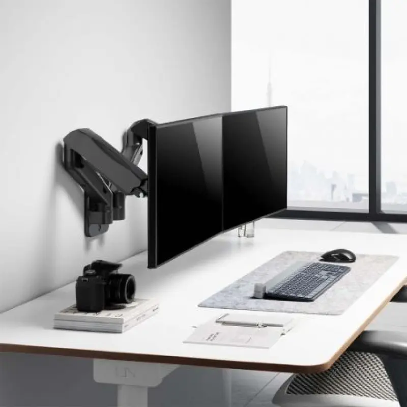 Soporte para 2 Monitores o TV Aisens WT32TSR-225/ hasta 9kg Soporte para 2 Monitores o TV Aisens WT32TSR-225/ hasta 9kg