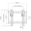 Soporte de Pared Inclinable Aisens WT42T-159 para TV de 23-42'/ hasta 35kg Soporte de Pared Inclinable Aisens WT42T-159 para TV de 23-42'/ hasta 35kg