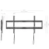 Soporte de Pared Inclinable/ Fijo Aisens WT90T-121 para TV de 37-90'/ hasta 75kg Soporte de Pared Inclinable/ Fijo Aisens WT90T-121 para TV de 37-90'/ hasta 75kg