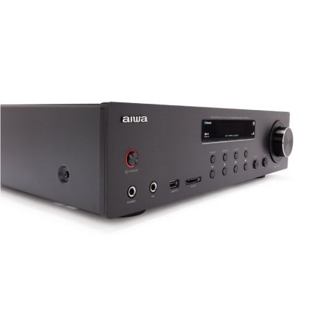 Amplificador Estéreo Aiwa AMU-120BTBK/ 120W Amplificador Estéreo Aiwa AMU-120BTBK/ 120W