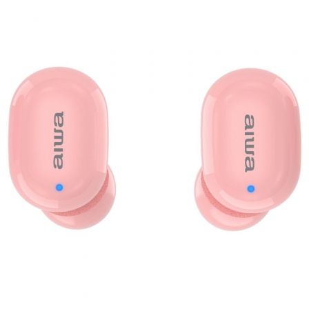 Auriculares Bluetooth Aiwa EBTW-150 con estuche de carga/ Autonomía 3h/ Rosas Auriculares Bluetooth Aiwa EBTW-150 con estuche de carga/ Autonomía 3h/ Rosas