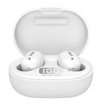 Auriculares Bluetooth Aiwa EBTW-150WTMKII con estuche de carga/ Autonomía 3h/ Blancos Auriculares Bluetooth Aiwa EBTW-150WTMKII con estuche de carga/ Autonomía 3h/ Blancos