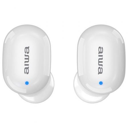 Auriculares Bluetooth Aiwa EBTW-150WTMKII con estuche de carga/ Autonomía 3h/ Blancos Auriculares Bluetooth Aiwa EBTW-150WTMKII con estuche de carga/ Autonomía 3h/ Blancos
