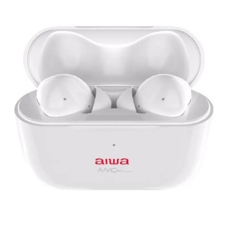 Auriculares Bluetooth Aiwa EBTW-888ANC con estuche de carga/ Autonomía 4h/ Blancos Auriculares Bluetooth Aiwa EBTW-888ANC con estuche de carga/ Autonomía 4h/ Blancos