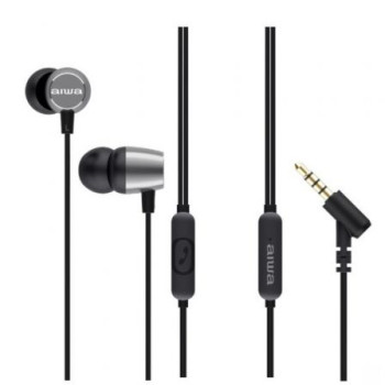 Auriculares Intrauditivos Aiwa ESTM-30SL/ con Micrófono/ Jack 3.5/ Plateados Auriculares Intrauditivos Aiwa ESTM-30SL/ con Micrófono/ Jack 3.5/ Plateados