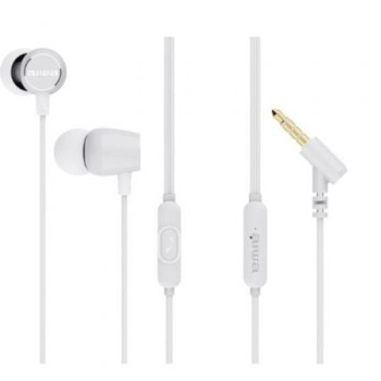 Auriculares Intrauditivos Aiwa ESTM-30WT/ con Micrófono/ Jack 3.5/ Blancos Auriculares Intrauditivos Aiwa ESTM-30WT/ con Micrófono/ Jack 3.5/ Blancos