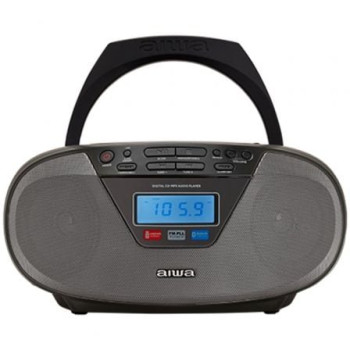 Radio CD Aiwa BoomBox BBTU-400BK/ 6W/ Negro Radio CD Aiwa BoomBox BBTU-400BK/ 6W/ Negro