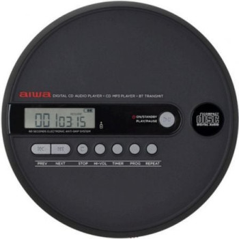 Reproductor de CD/CDR/MP3 Aiwa PCD-1000BT/ Negro Reproductor de CD/CDR/MP3 Aiwa PCD-1000BT/ Negro