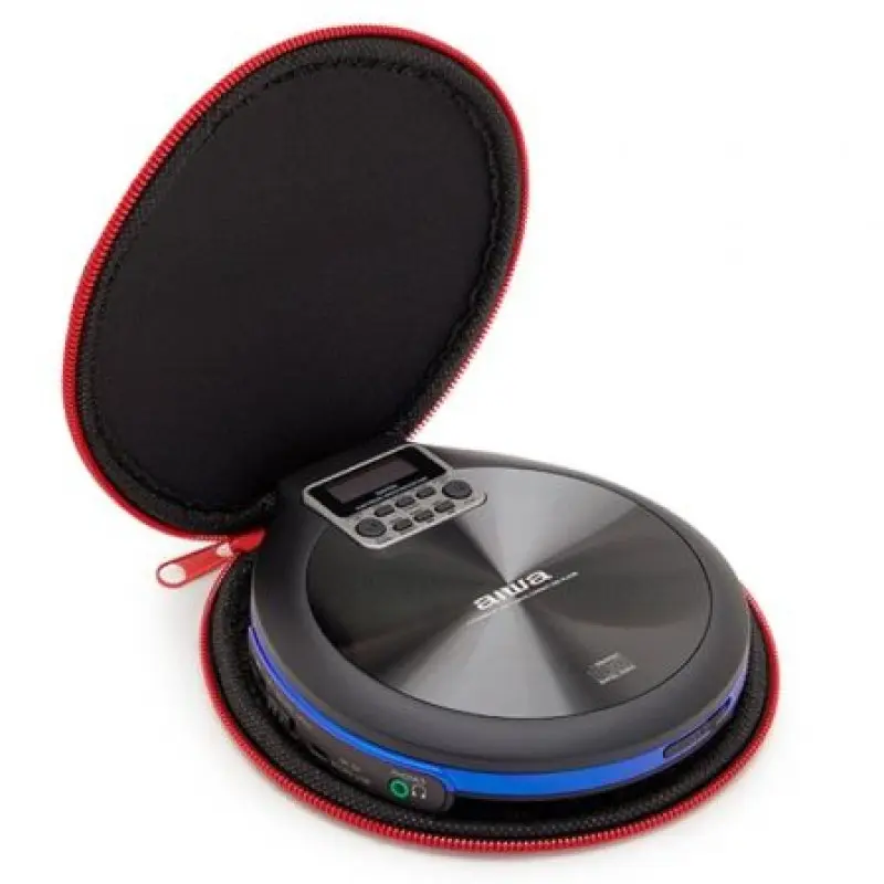 Reproductor de CD/CDR/MP3 Aiwa Walk PCD-810BL/ Azul Reproductor de CD/CDR/MP3 Aiwa Walk PCD-810BL/ Azul