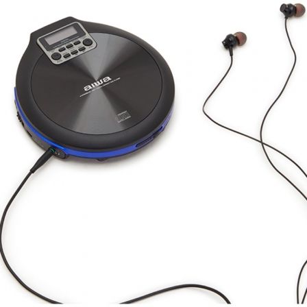 Reproductor de CD/CDR/MP3 Aiwa Walk PCD-810BL/ Azul Reproductor de CD/CDR/MP3 Aiwa Walk PCD-810BL/ Azul