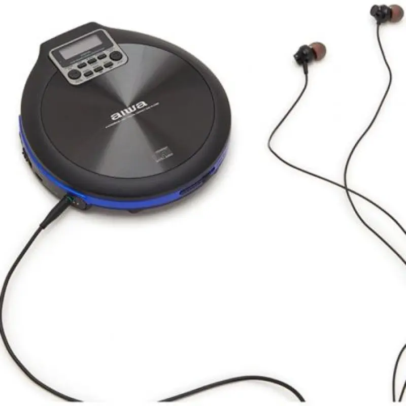 Reproductor de CD/CDR/MP3 Aiwa Walk PCD-810BL/ Azul Reproductor de CD/CDR/MP3 Aiwa Walk PCD-810BL/ Azul