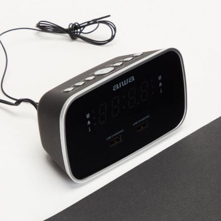Despertador Aiwa CRU-19BK/ Radio FM Despertador Aiwa CRU-19BK/ Radio FM