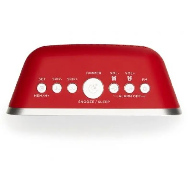 Despertador Aiwa CRU-19RD/ Radio FM/ Rojo Despertador Aiwa CRU-19RD/ Radio FM/ Rojo