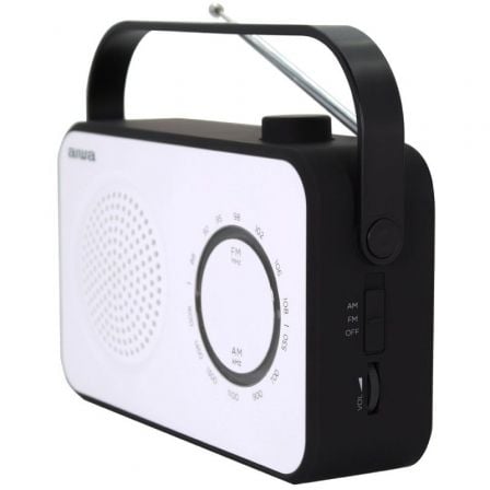Radio Portátil Aiwa R-190BW/ 2W/ Blanco Radio Portátil Aiwa R-190BW/ 2W/ Blanco
