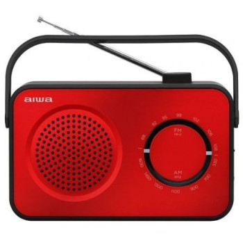 Radio Portátil Aiwa R-190RD/ 2W/ Roja Radio Portátil Aiwa R-190RD/ 2W/ Roja