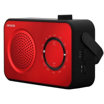 Radio Portátil Aiwa R-190RD/ 2W/ Roja Radio Portátil Aiwa R-190RD/ 2W/ Roja
