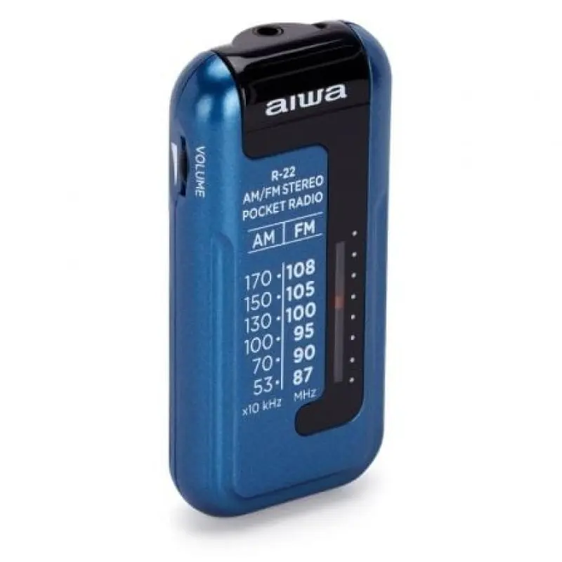 Radio Portátil Aiwa R-22BL/ Azul Radio Portátil Aiwa R-22BL/ Azul