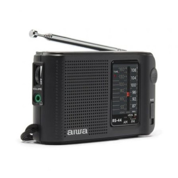 Radio Portátil Aiwa RS-44/ Negra Radio Portátil Aiwa RS-44/ Negra