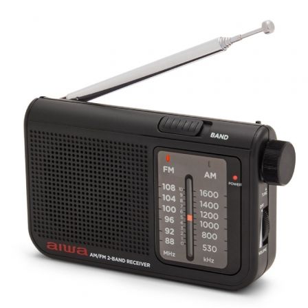 Radio Portátil Aiwa RS-55BK/ Negra Radio Portátil Aiwa RS-55BK/ Negra
