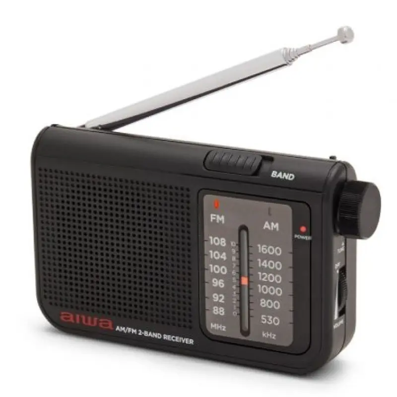 Radio Portátil Aiwa RS-55BK/ Negra Radio Portátil Aiwa RS-55BK/ Negra