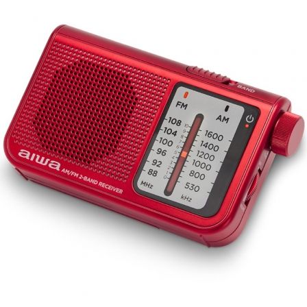 Radio Portátil Aiwa RS-55RD/ Rojo Radio Portátil Aiwa RS-55RD/ Rojo