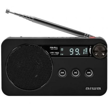 Radio Portátil Aiwa RS-77PLLBK/ Negra Radio Portátil Aiwa RS-77PLLBK/ Negra