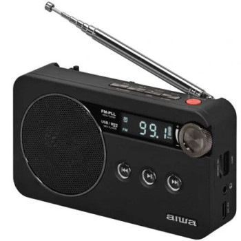 Radio Portátil Aiwa RS-77PLLBK/ Negra Radio Portátil Aiwa RS-77PLLBK/ Negra