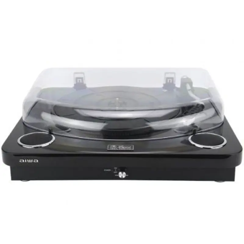 Tocadiscos Aiwa GBTUR-120BKMKII/ Bluetooth/ Radio FM/ Conversor a MP3 Tocadiscos Aiwa GBTUR-120BKMKII/ Bluetooth/ Radio FM/ Conversor a MP3