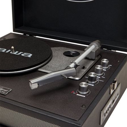 Tocadiscos Aiwa VPX-1971BK/ Bluetooth/ Conversor a MP3 Tocadiscos Aiwa VPX-1971BK/ Bluetooth/ Conversor a MP3