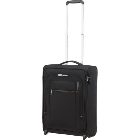 Maleta de Cabina American Tourister Crosstrack Upright 55cm/ 55x40x20cm/ 2 Ruedas/ Negra y Gris Maleta de Cabina American Tourister Crosstrack Upright 55cm/ 55x40x20cm/ 2 Ruedas/ Negra y Gris